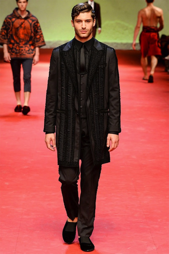 Dolce & Gabbana Spring Summer 2015 Mens Fashion Show Milan Fashion Week ...